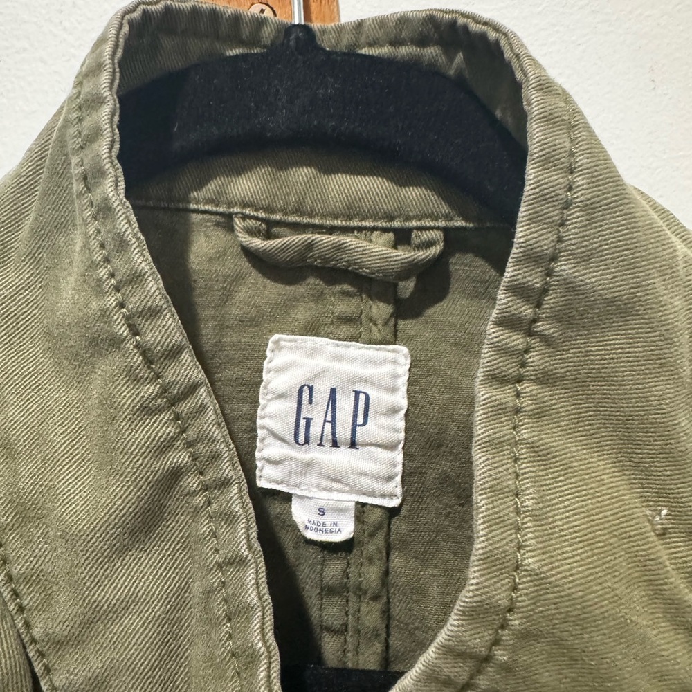 Gap Olive Utility Field Jacket - Small - image 3